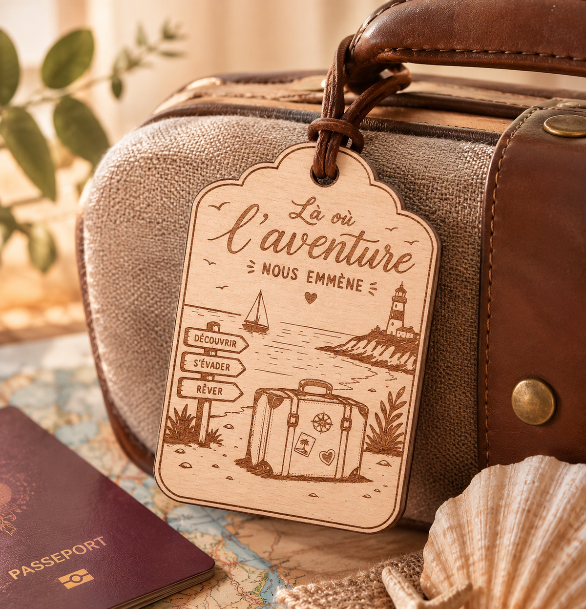Étiquette bagage