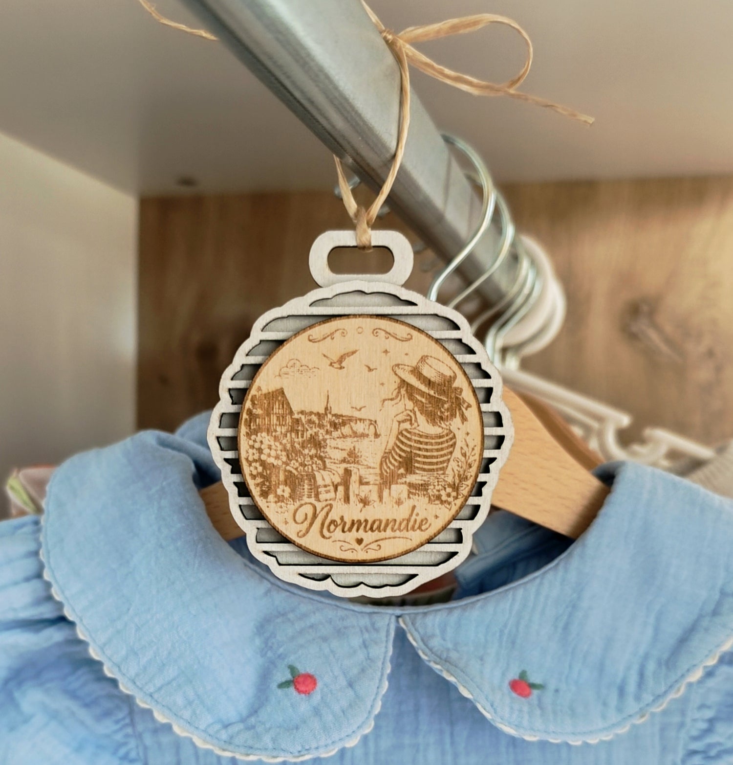 Désodorisant en bois artisanal