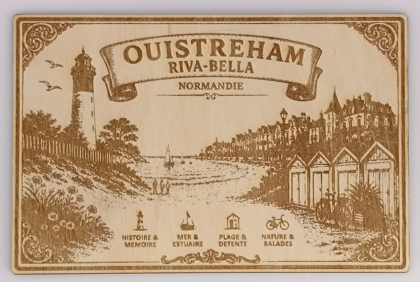 Carte postale Ouistreham Riva-Bella