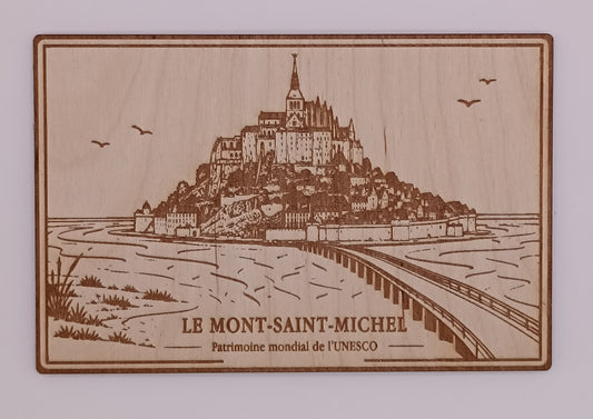 Carte postale Mont-Saint-Michel